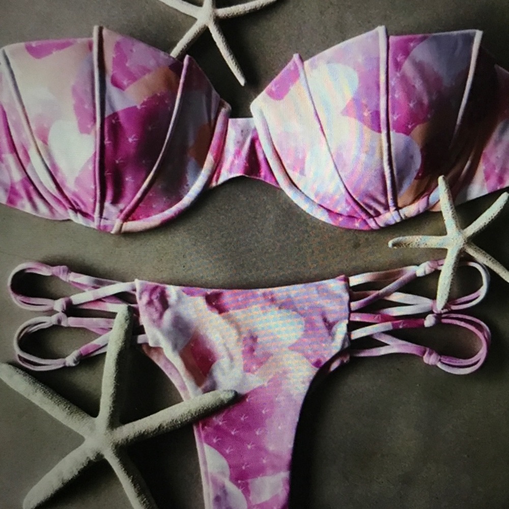 Moana Bikini Sunburnt Scallop Set xs